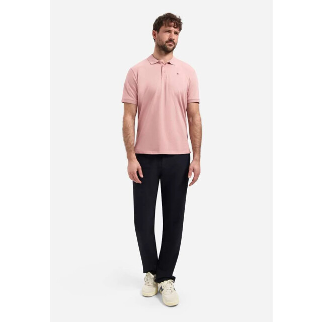 No Excess Polo short sleeve basic light mauve 31390260-346 large