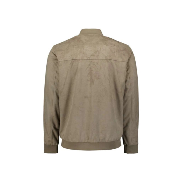 No Excess Jacket short fake suede light moss 31630213-197 large