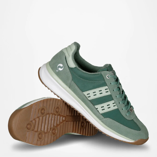 Q1905 Sneaker boston pro lichtgroen/ donkergroen QM1263166-963-1 large