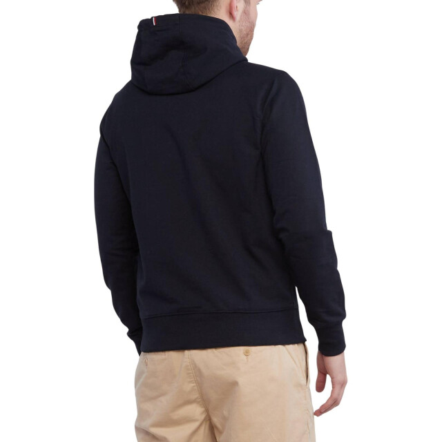 Tommy Hilfiger Heren geborduurde logohoodie UTNA1346_black large