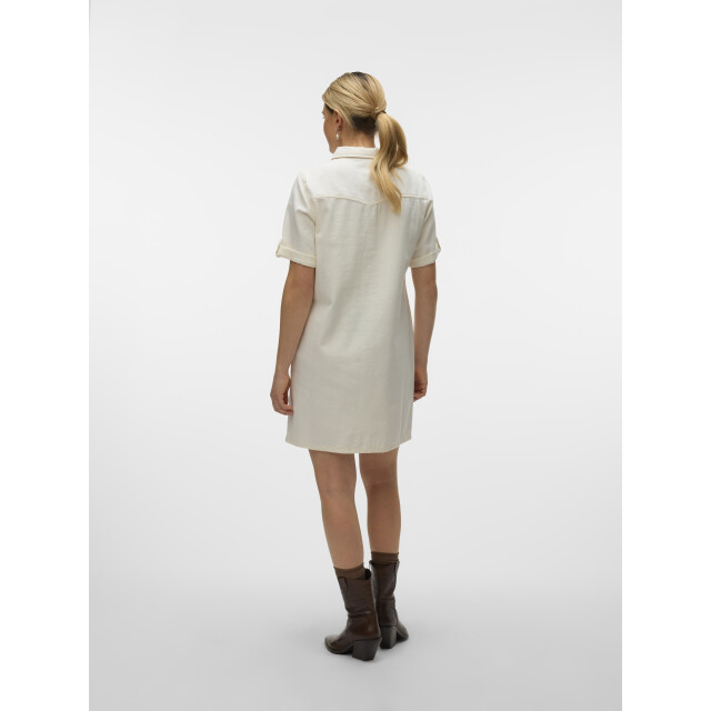 Vero Moda Vmjennie ss short denim dress mix n 10309665 large