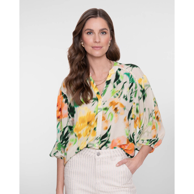 Geisha Blouse lange mouw 63209-20 Geisha Blouse lange mouw 63209-20 large