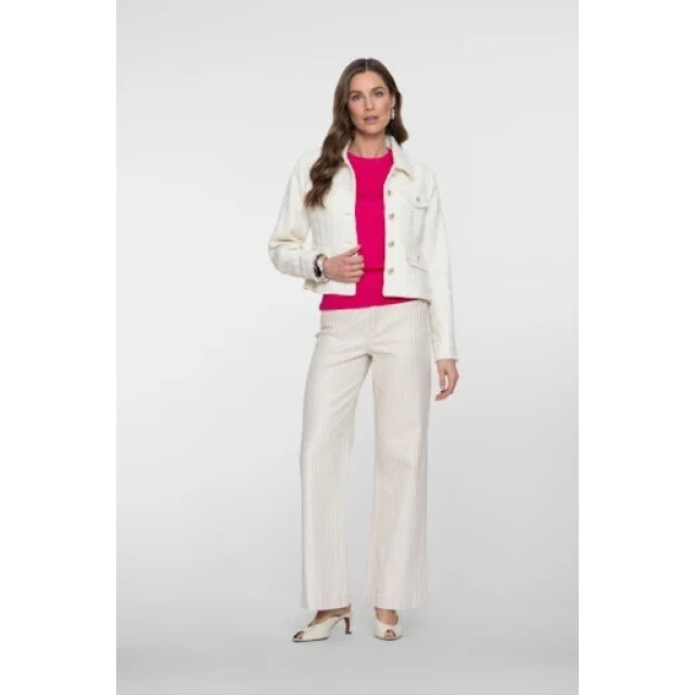 Geisha 61003-10 718 jeans silver stripe ecru/silver 61003-10 718 large