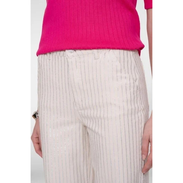 Geisha 61003-10 718 jeans silver stripe ecru/silver 61003-10 718 large