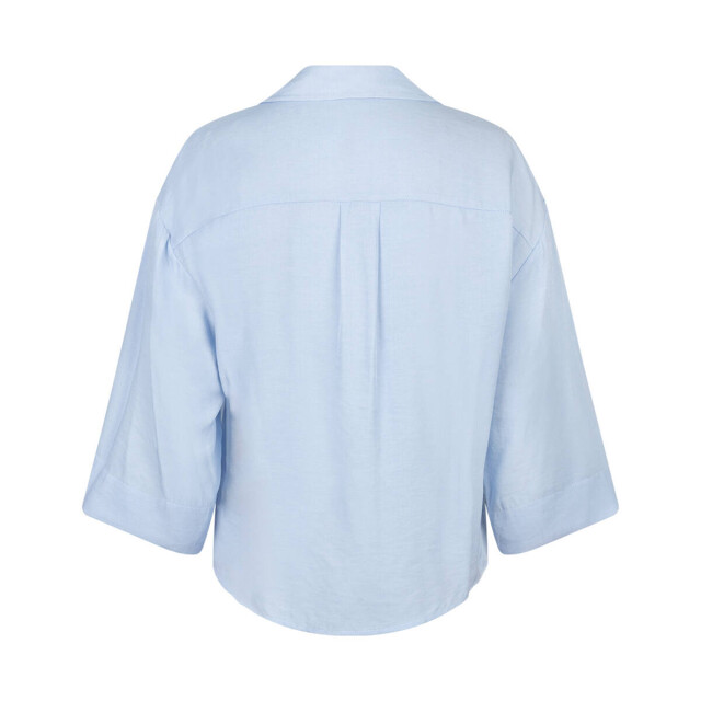 Red Button Blouse lange mouw srb4819 amalia Red Button Blouse lange mouw SRB4819 AMALIA large