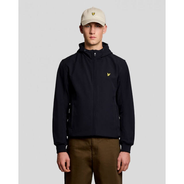 Lyle and Scott Dark Navy Z272/JK2200V Mesh Back Sofshell large