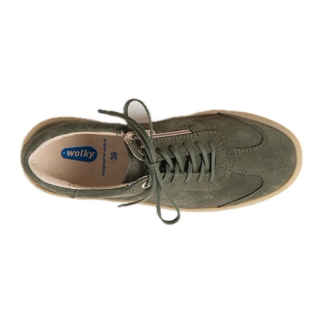 Wolky 02084-Foria Veterschoenen Groen 02084-Foria large