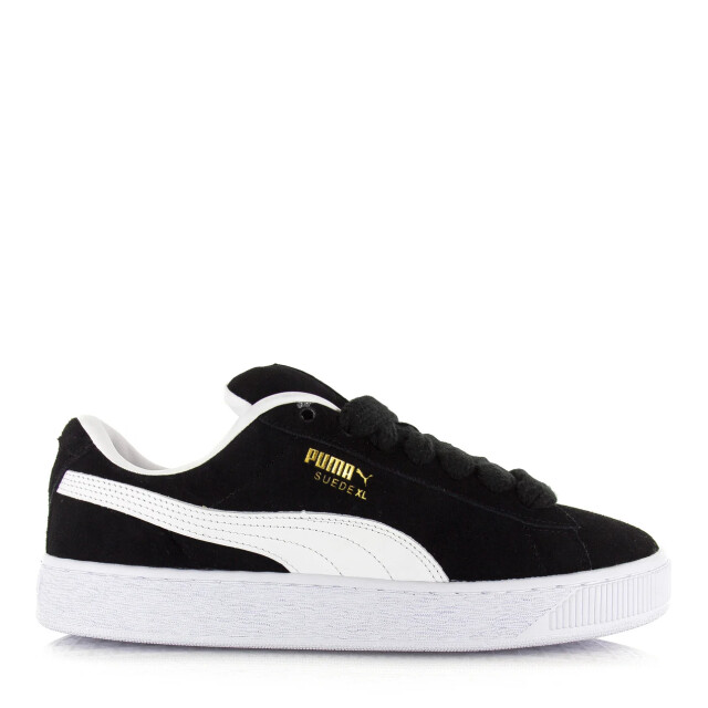 Puma suede xl | black white lage sneakers unisex 395205 02 large