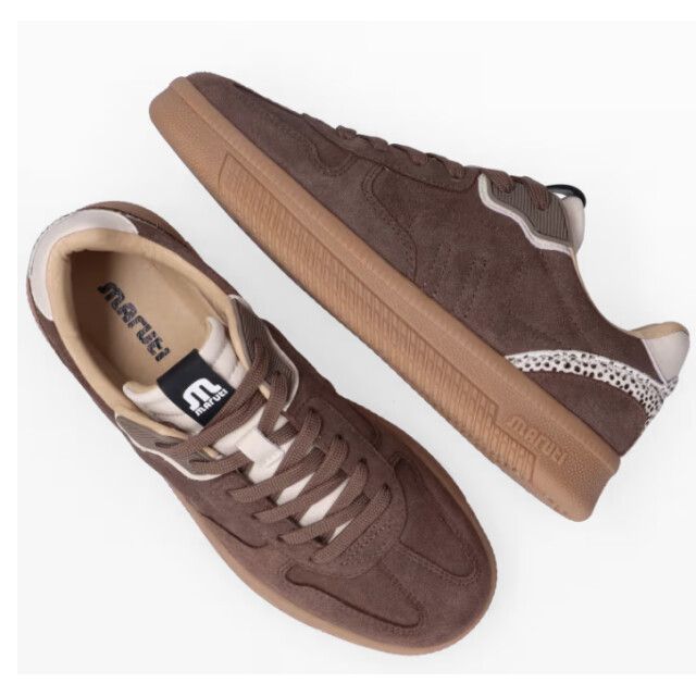 Maruti Yale suede brown 66.1844.03 almond pixel offwhite 66.1844.03 large