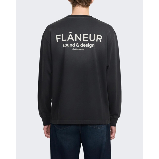Flaneur Homme Heren sound & design long sleeve was FTSH140-960 large