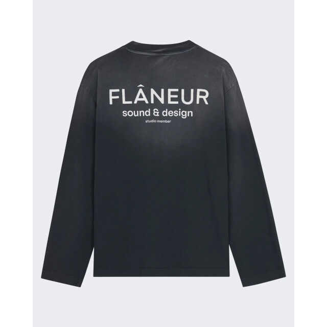 Flaneur Homme Heren sound & design long sleeve was FTSH140-960 large