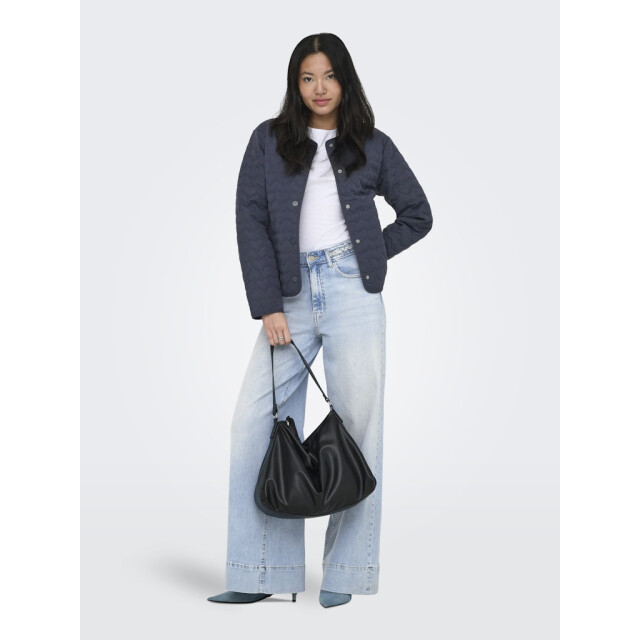 Only Onlheart life quilted jacket noos otw navy 4279.37.0013 large