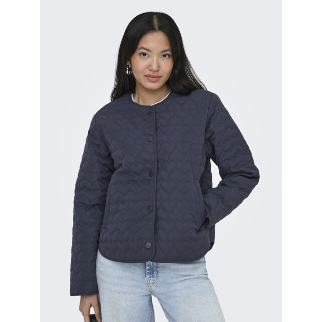 Only Onlheart life quilted jacket noos otw navy 4279.37.0013 large