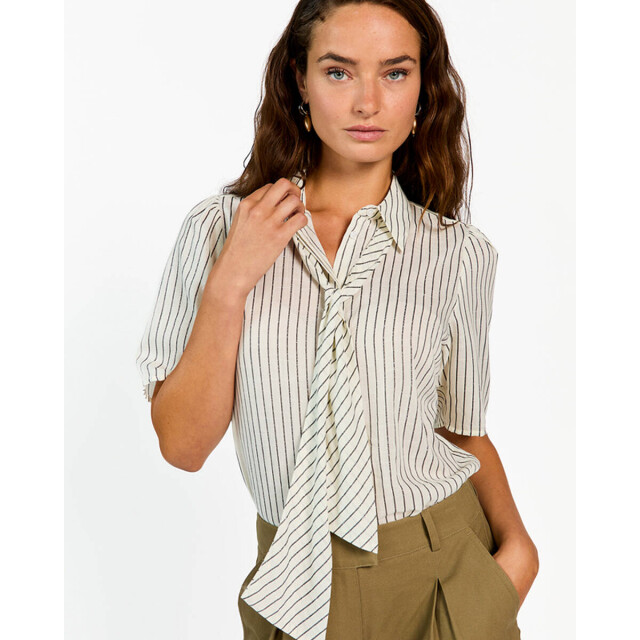 Aaiko Blouse korte mouw veronne stripe 35 Aaiko Blouse korte mouw VERONNE STRIPE 35 large