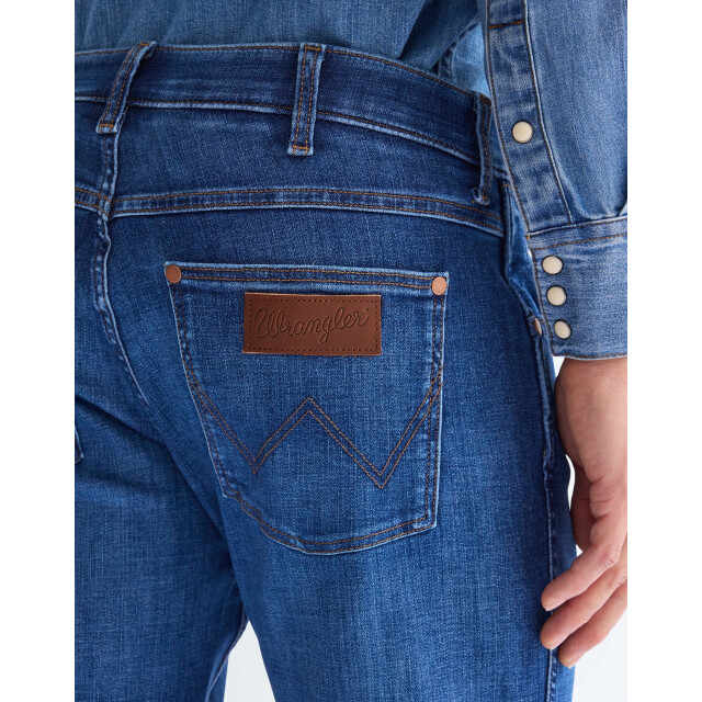 Wrangler Greensboro heren regular straight-fit jeans dandelion summer WRANGLER 112378852 Greensboro DandelionSummer large