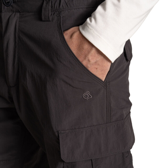 Craghoppers Heren iii nosilife cargo broek UTCG2179_blackpepper large