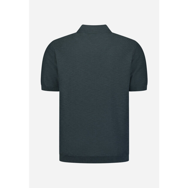 No Excess Heren polo 31240263sn 124 dark steel No Excess Polo 31240263SN 013Kit large