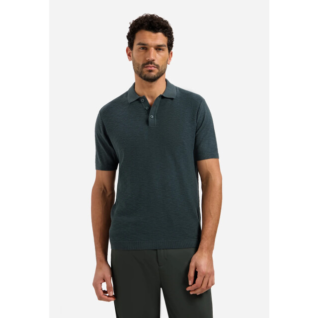 No Excess Heren polo 31240263sn 124 dark steel No Excess Polo 31240263SN 013Kit large