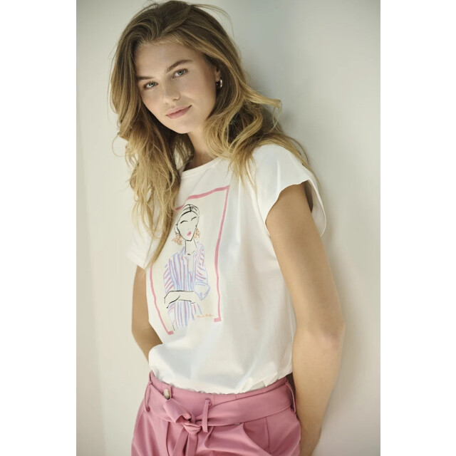 Rino & Pelle Nanouk.7002622 rino&pelle t-shirt with print snow white illustration Nanouk.7002622 Snow white illustration large