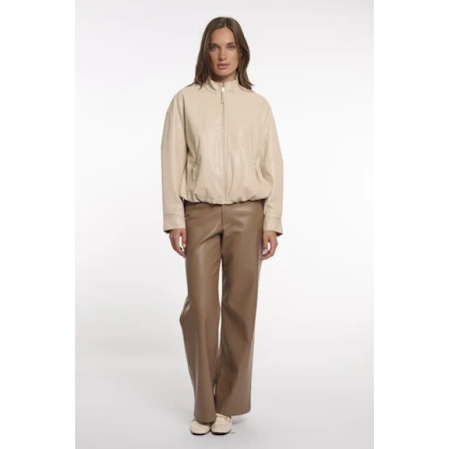 Rino & Pelle Shay.7502621 rino&pelle blouson jacket with button closure oat Shay.7502621 Oat large