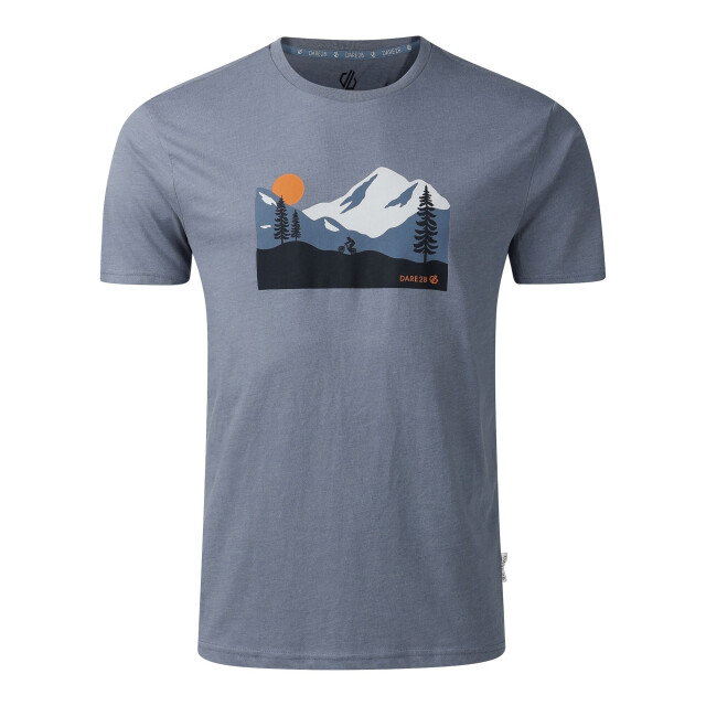 Dare2b Heren movement iii mountain scene t-shirt UTRG12426_mercury large