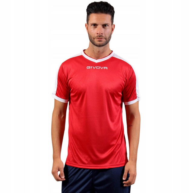 Givova Heren revolution interlock t-shirt UTPP9657_whitered large