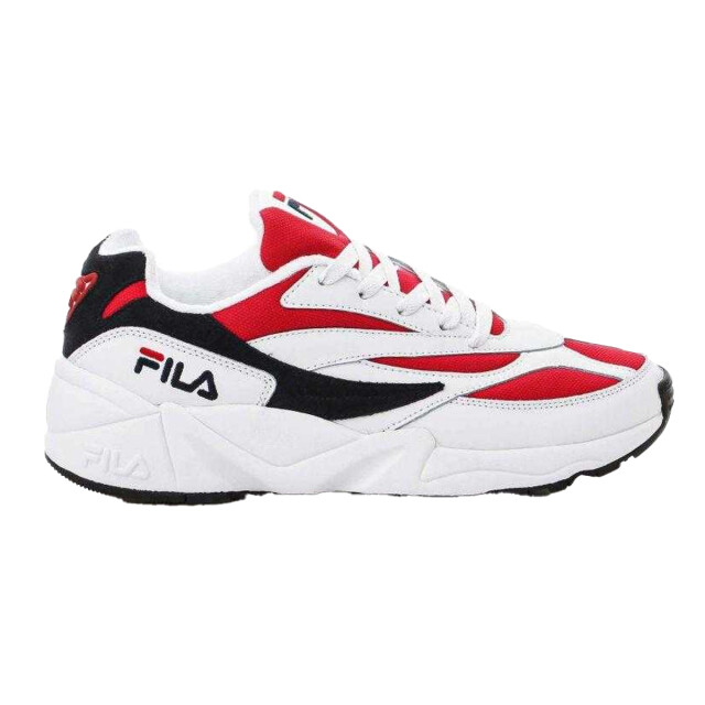 Fila Heren v94m leren trainers met lage snit UTPP9366_whitered large