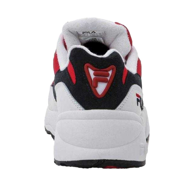 Fila Heren v94m leren trainers met lage snit UTPP9366_whitered large