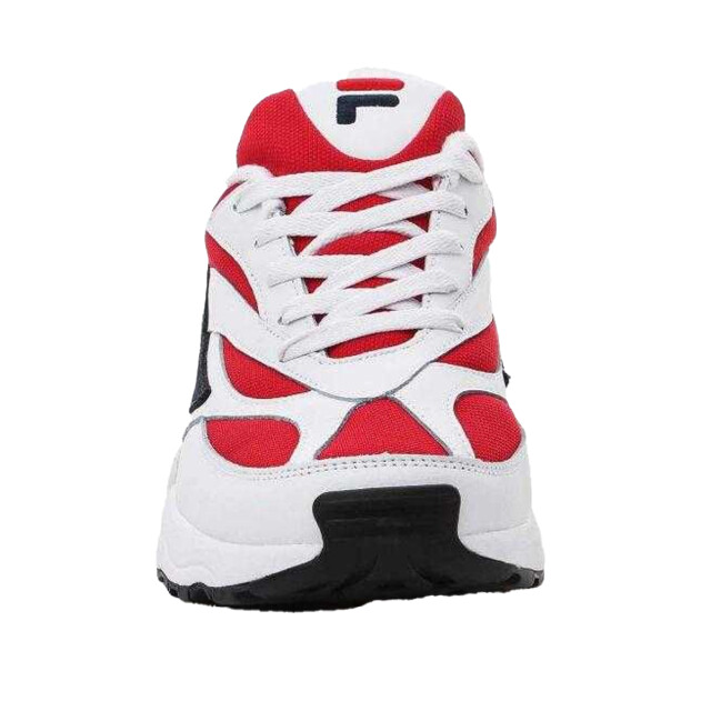 Fila Heren v94m leren trainers met lage snit UTPP9366_whitered large
