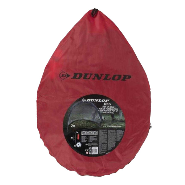 Dunlop Pop up voetbaldoelen set (set van 4) UTPP12484_whiteblackred large