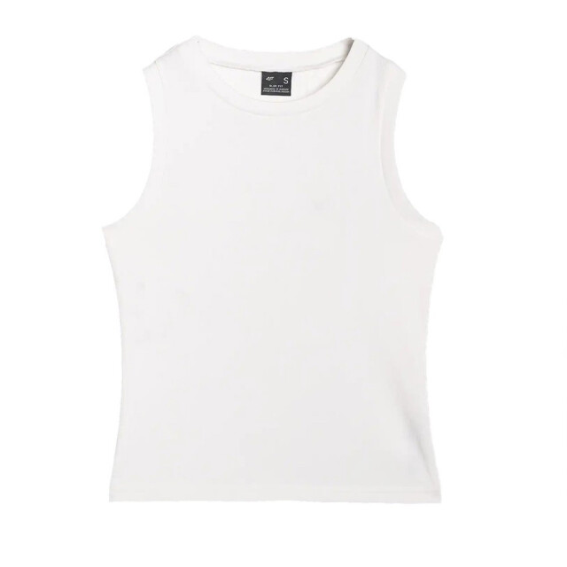 4F Dames f132 mouwloze tanktop UTPP1273_white large