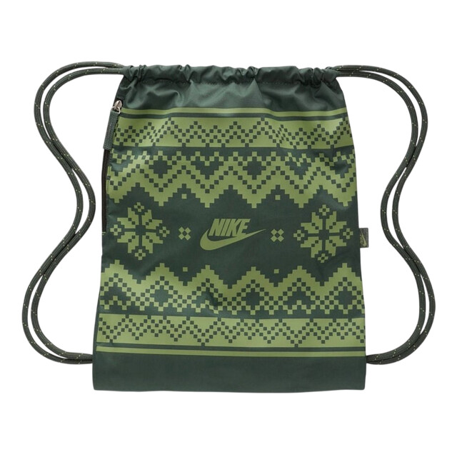 Nike Fair isle trekkoordtas UTPP3224_vintagegreenoilgreen large