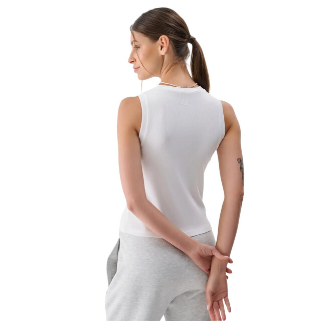 4F Dames f132 mouwloze tanktop UTPP1273_white large