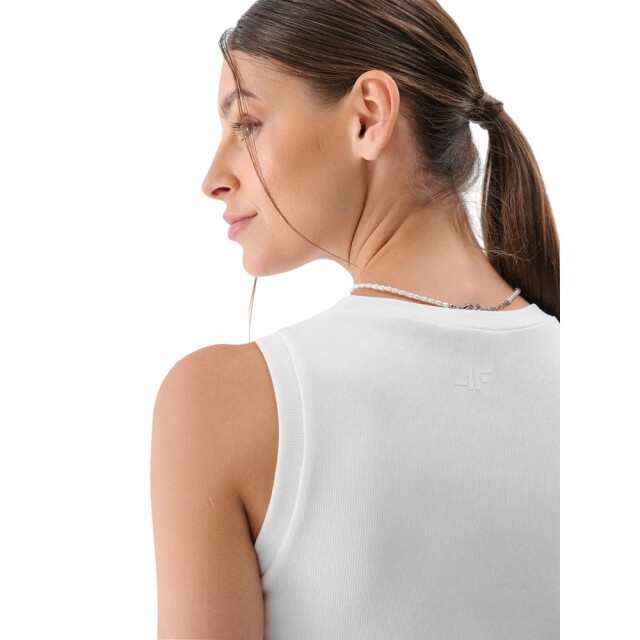 4F Dames f132 mouwloze tanktop UTPP1273_white large