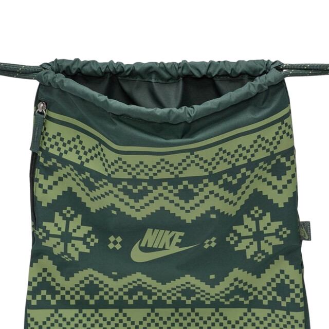 Nike Fair isle trekkoordtas UTPP3224_vintagegreenoilgreen large