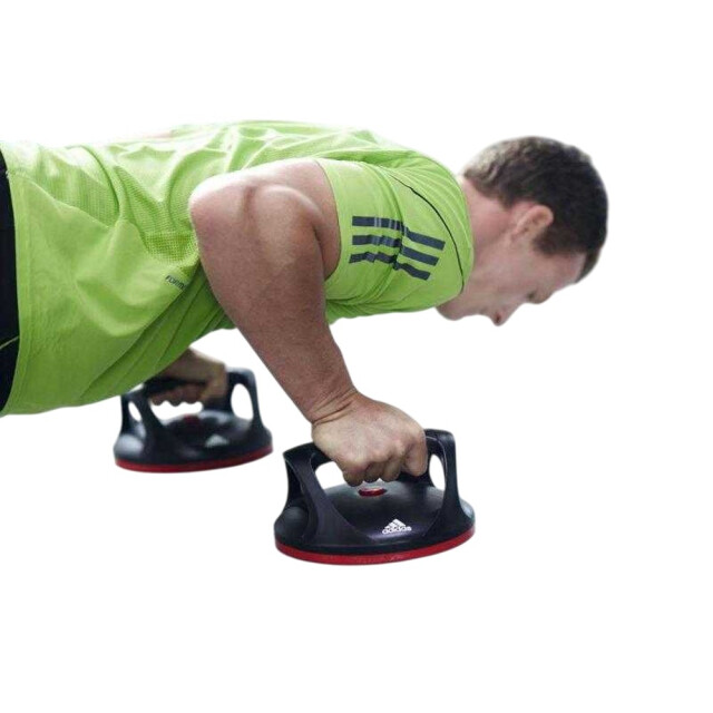 Adidas Roterende push up stanggrepen UTPP10387_blackred large