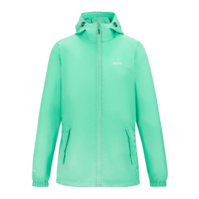 Regatta Dames pk it jkt iii waterdichte jas met capuchon UTRG3501_icegreen large