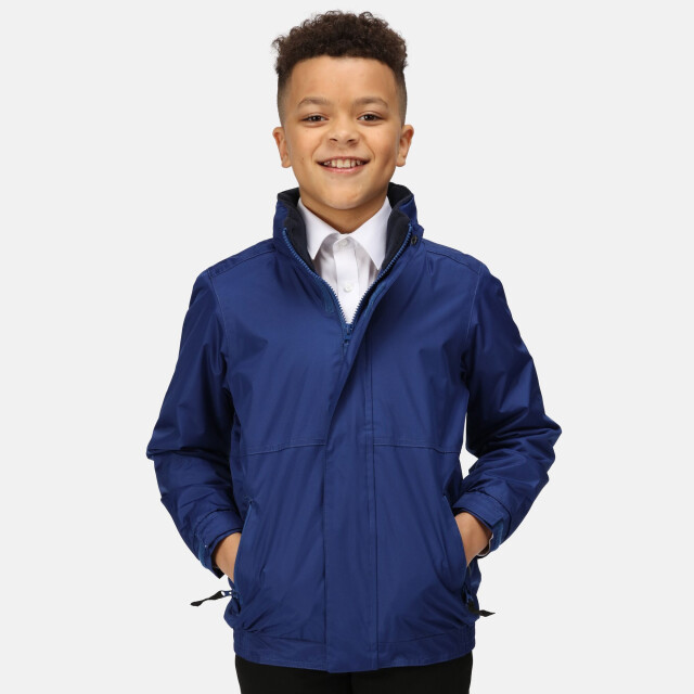Regatta Kinderen/kinderen waterdicht windproof dover-jasje UTRG1604_royalbluenavy large