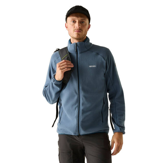 Regatta Heren hadfield full zip fleece jas UTRG7256_chinablue large