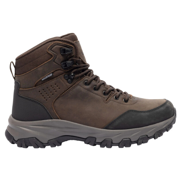 Trespass Heren stride leren wandelschoenen UTTP7151_darkbrown large