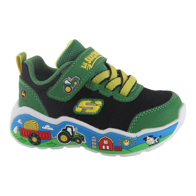 Skechers Skechers 407065N GNBK Sneakers Groen Skechers 407065N GNBK large