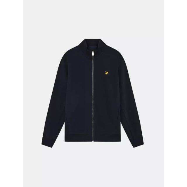 Lyle and Scott Pique zip true track jacket - 5239.30.0004 large