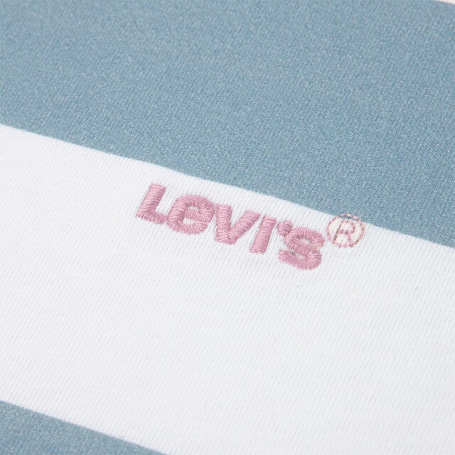 Levi's kinderen jongens t-shirts 3339.08.0001 ecru dessin 3339.08.0001 large