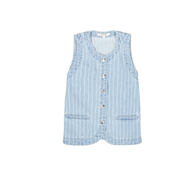 Garcia Jeans Gilet blue denim 4250.35.0006 large