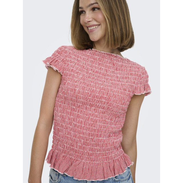 Only Onlcelle life cap smock boatneck top jrs dessin 4382.49.0031 large