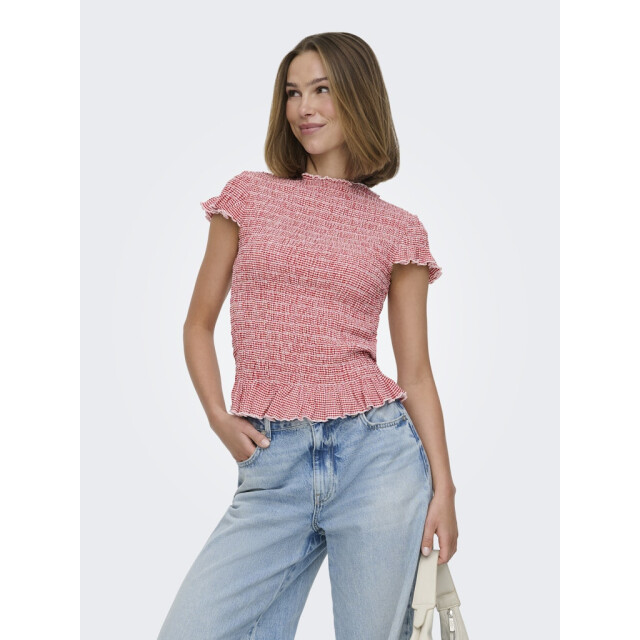 Only Onlcelle life cap smock boatneck top jrs dessin 4382.49.0031 large