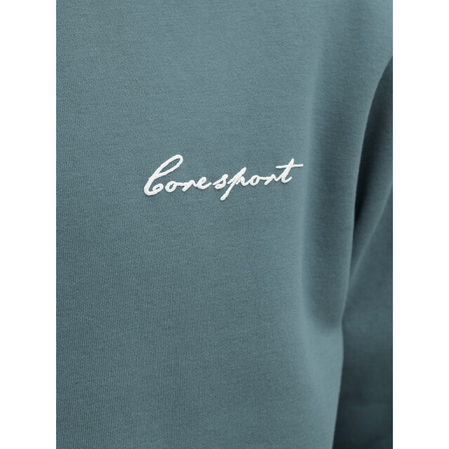 Jack & Jones Jcodust script sweat crew neck esmerald 5209.24.0011 large