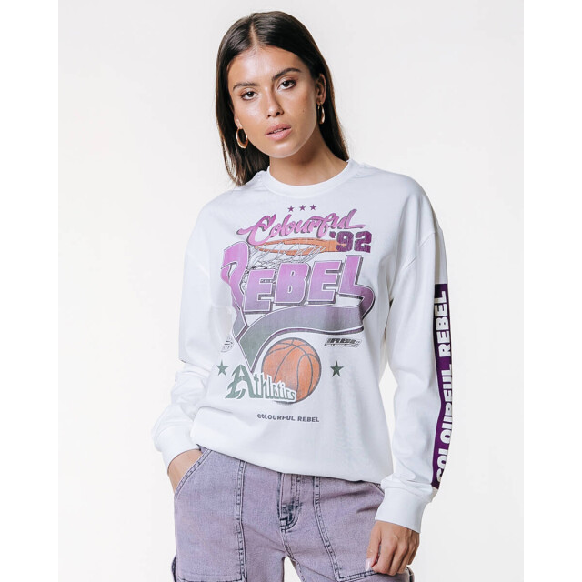 Colourful Rebel Top lange mouw ws417644 rebel Colourful Rebel Top lange mouw WS417644 REBEL large