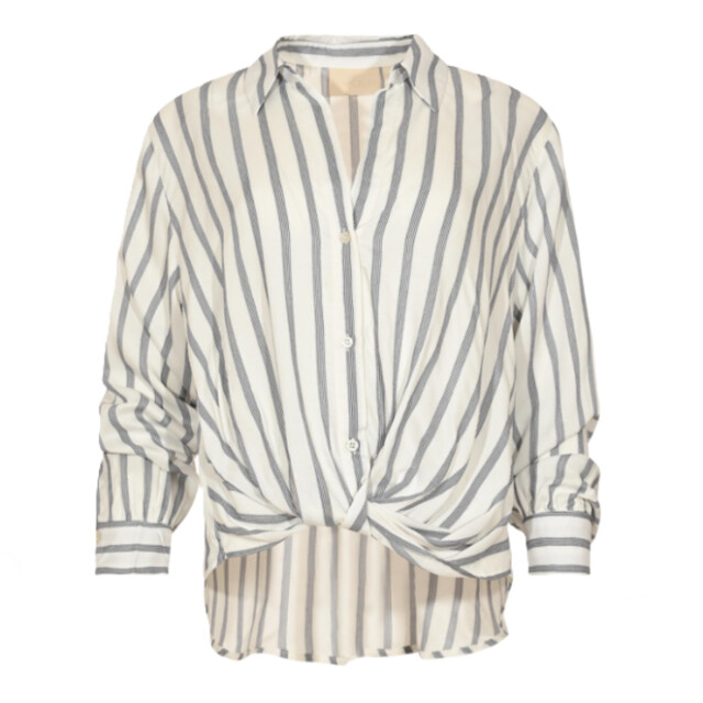 Maicazz Sense blouse-silver stripe SENSE large