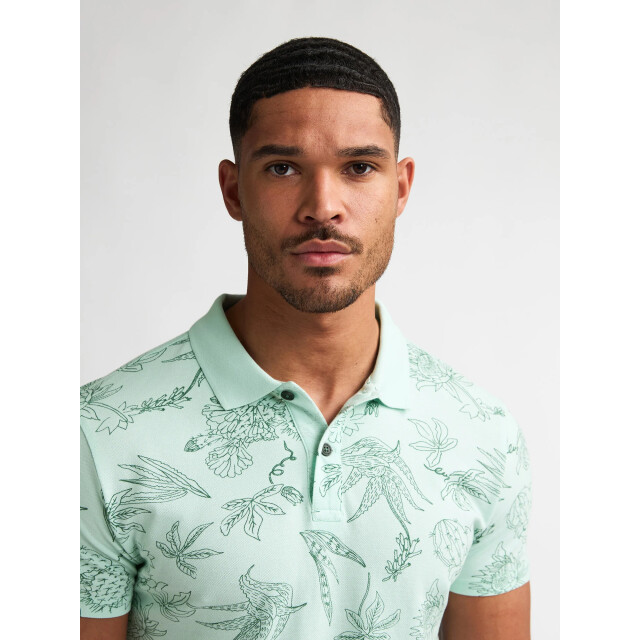 Petrol Industries Heren polo m-1060-pol905 6181 cool mint Petrol M 1060 POL905 6181CoolMint large